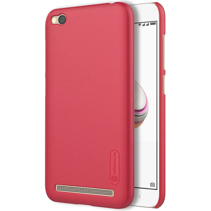 Nillkin Redmi 5A чехол матовый щит ПК Жесткий Чехол для Xiaomi Redmi 5A 5,0 дюймов - Цвет: Красный