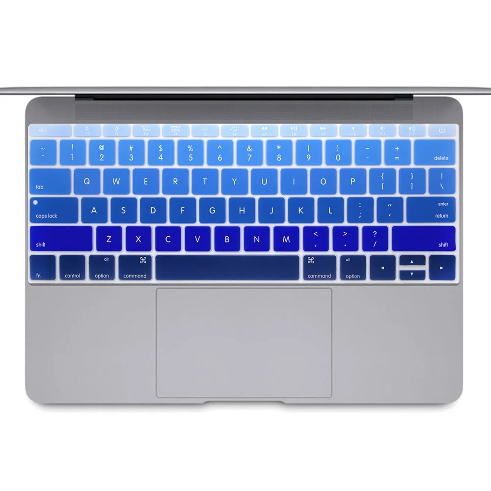 Redlai силиконовый чехол для клавиатуры для Macbook, Pro 13 A1708, цветная Американская версия, Защитная пленка для клавиатуры для Mac 1" A1534