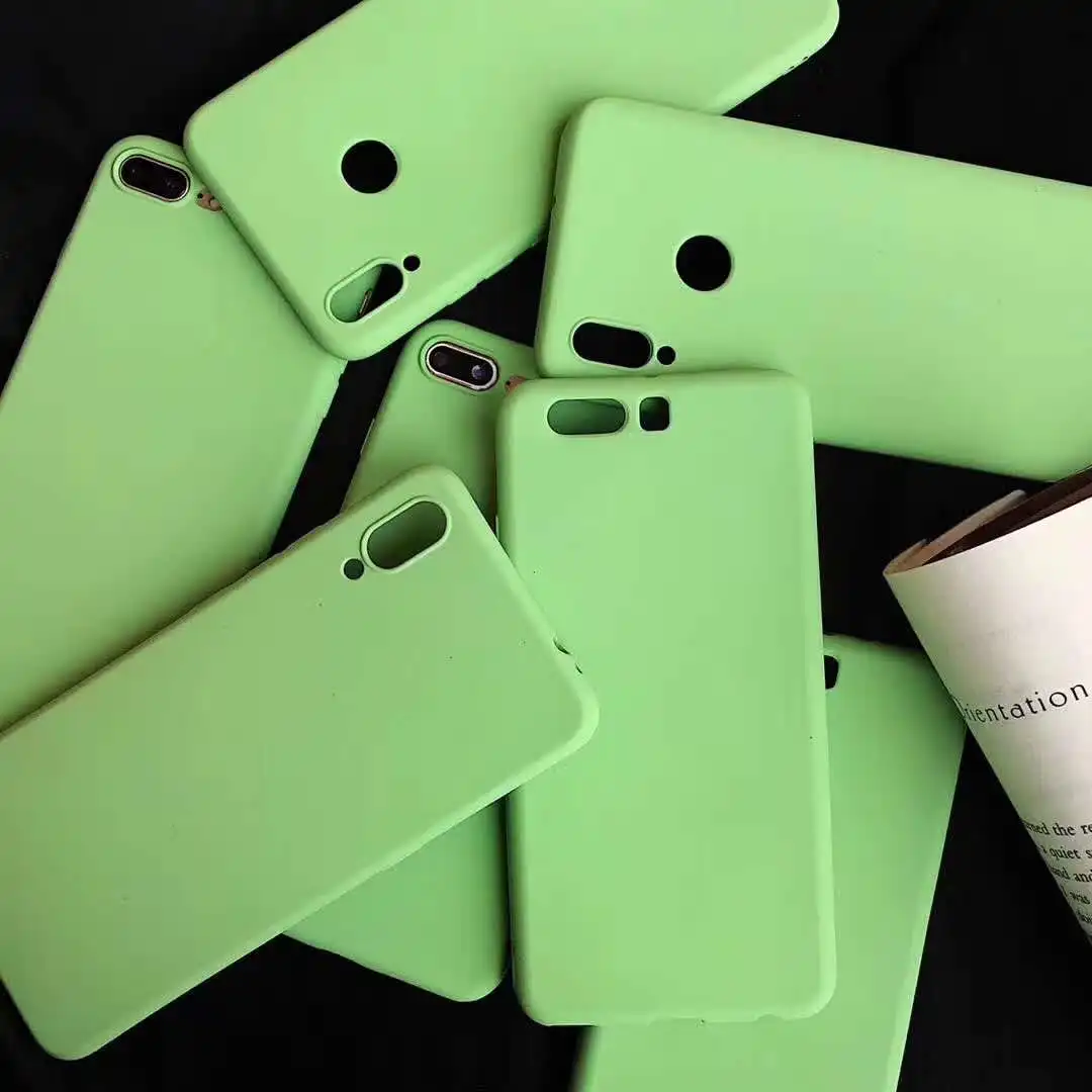 

Matcha Green Frosted Shell Sand Texture TPU Matte Case for Meizu M6S Cover M3 M5 M6 NOTE MX6 PRO 6 6T 7 15 16 PLUS 16X Soft Case