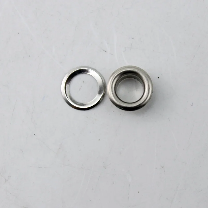 

300set 5MM COPPER Antique Silver eyelets buttons clothes accessory handbag findings