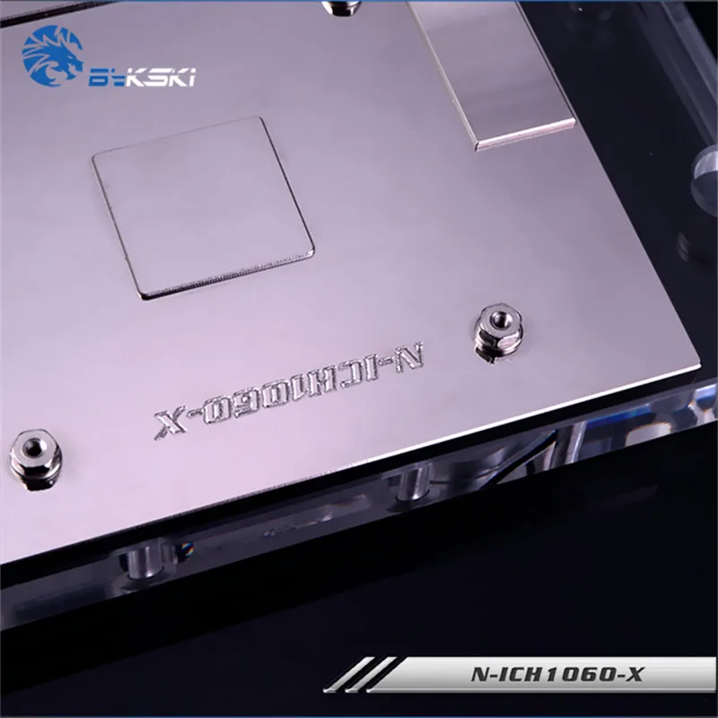 Bykski полный охват GPU водоблок для ichill GTX1060 X3 видеокарты N-ICH1060-X
