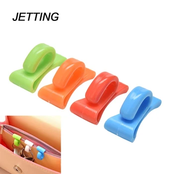 

JETTING 2PCS Plastic Mini Cute Creative Anti-lost Hook Home Within The Bag Key Storage Holder Rack Robe Hooks Bathroom Hardware