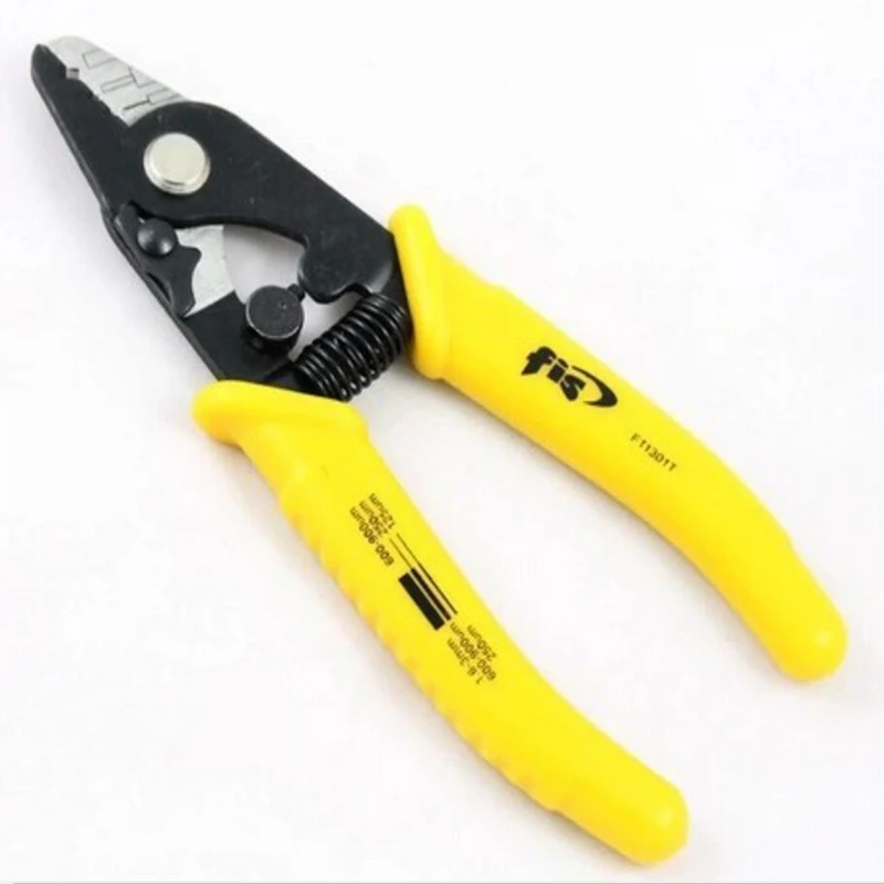 

F11301T Miller clamp Fiber stripping pliers F11301T FIS Tri-Hole Fiber Optic Stripper Miller Wire stripper Free shipping