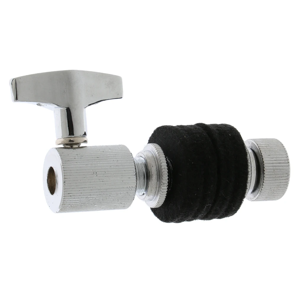 Tooyful Durable Alloy Hi-hat Cymbal Clutch Holder Clamp DIY Percussion Instrument Parts for Drum-player