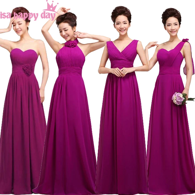 Eggplant Bridesmaid Dresses