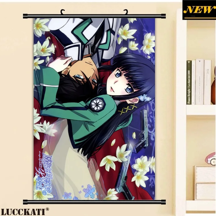 40X60 см Mahouka Koukou no Rettousei Сиба Миюки tatsuya cameltoe мультфильм аниме стены свиток картина