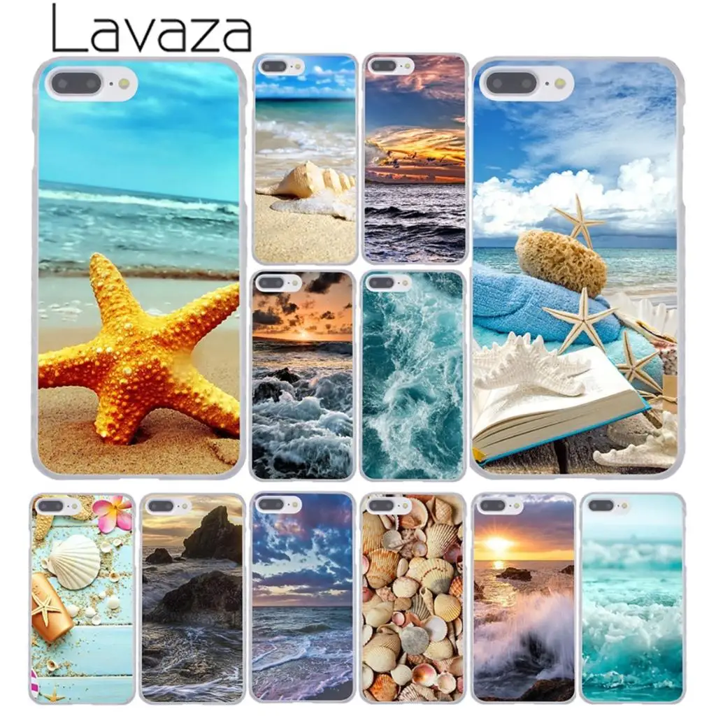 Чехол для телефона Lavaza Book с морскими звездами волнами iPhone XR XS X 11 Pro Max 10 7 8 6 6S 5 5S 4|phone