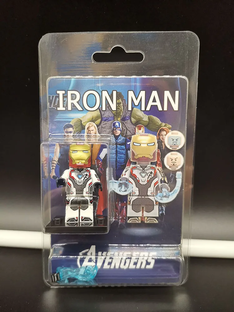 

Single Sale Compatible LegoINGlys Super Heroes Avengers Figures IRON MAN Model Building Blocks Model Toys Gift For Children