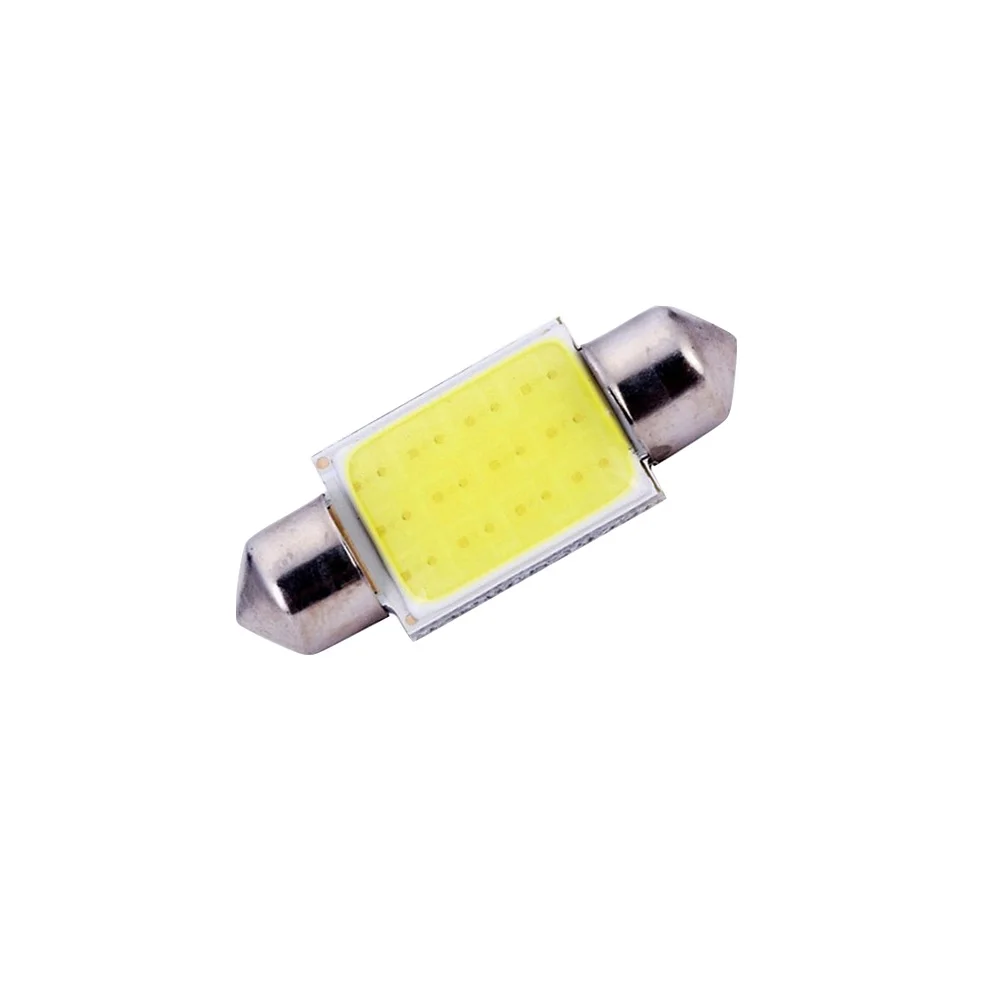 100pcs/lot Interior Light C5W 31mm 36mm 39mm 41mm COB C10W Festoon Light Car LED Doom Lamp Reading Light Trunk Lights 12V
