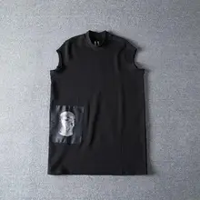 2019ss мужские футболки из хлопка топы футболки Оуэн готика женская летняя черная футболка ro