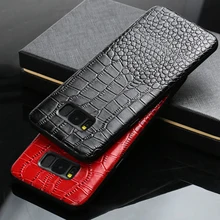 Чехол для телефона для samsung S10 S7 край S8 S9 Plus, Note 8, 9, 10, A7 A8 J6 J7 A70 A50 A30 A40 для карт и узором «крокодиловая кожа» Оригинальные Теплые Крышка