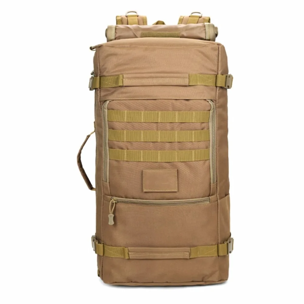 60L большой емкости открытый спортивный рюкзак многофункциональная тактическая сумка унисекс походный альпинистский рюкзак ткань Оксфорд рюкзак