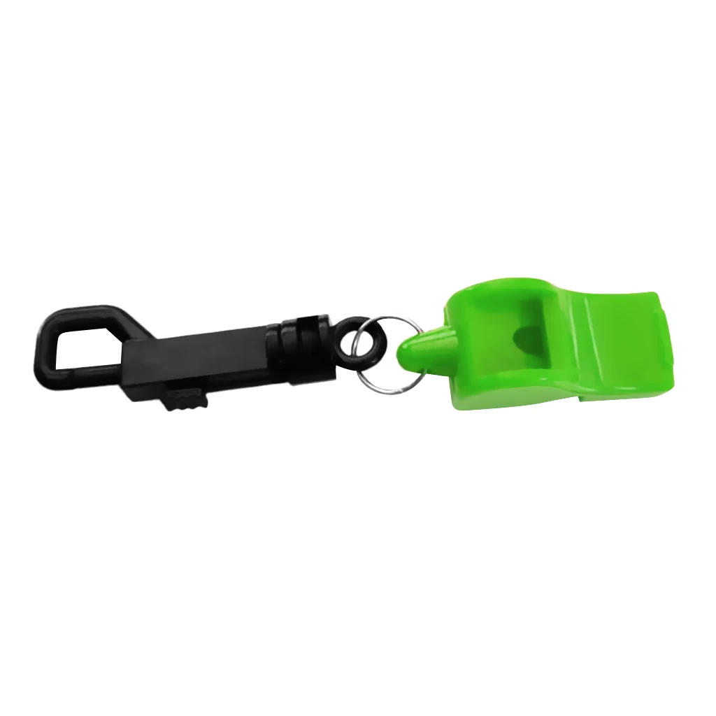 Safety Whistle with Snap Clip for Boating Kayaking Camping Hiking Hunting Scuba and Diving Emergency Survival Rescue Signaling