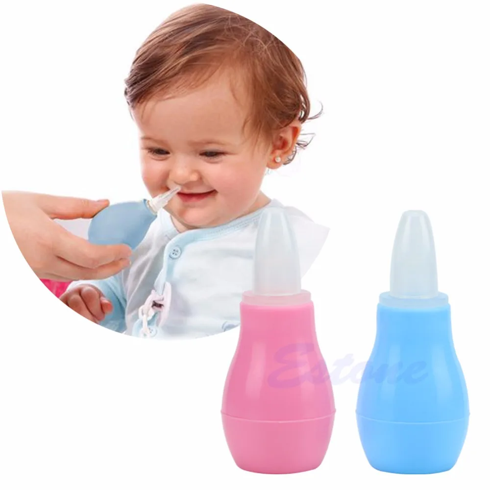 2017 Cute Baby Newborn Nasal Vacuum Mucus Suction Aspirator Infant Nose