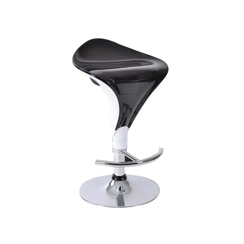 Modern Minimalist Lift Chair High Chair Bar Stool Rotating Table and Chair Creative High Tabouret De Bar Metalic Barstool - Color: style8