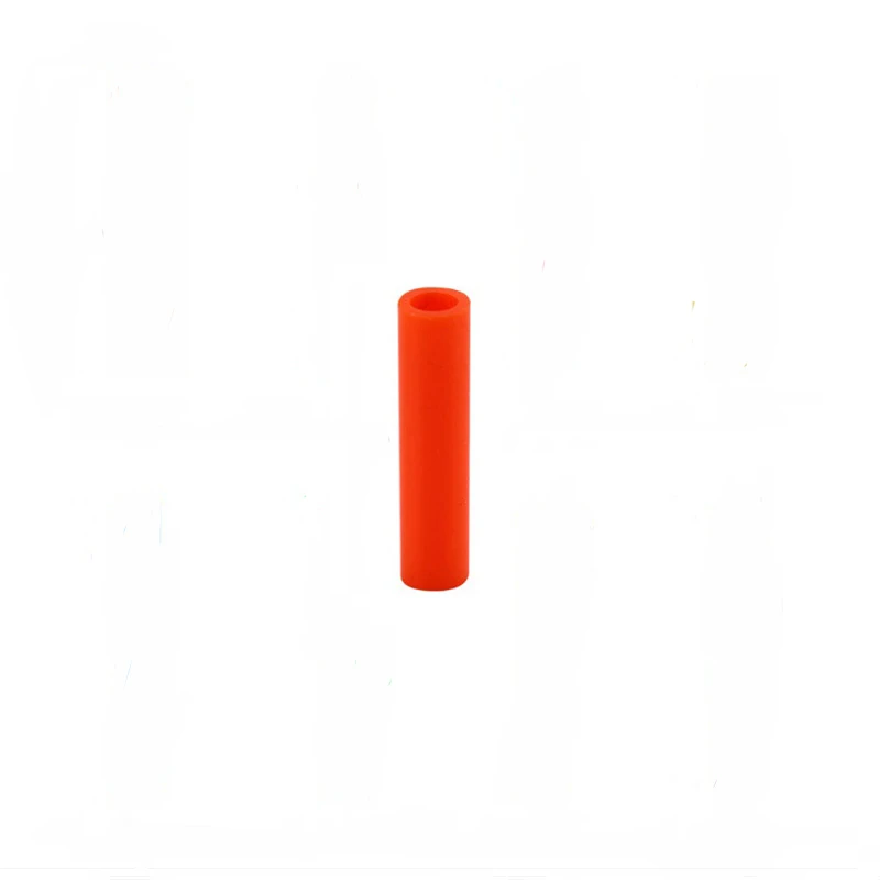 Hoomall кружка-термос с соломкой силиконовый рукав с многоразовые, для питья Соломы Бар аксессуары зубы ударопрочный соломка из нержавеющей стали - Цвет: orange