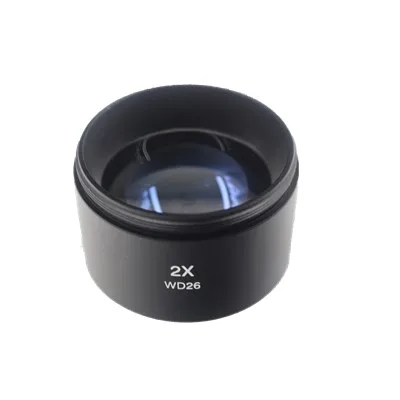 Стерео Микроскоп увеличение 2X Вспомогательный объектив WD 26 мм для XSZ6745|microscope
