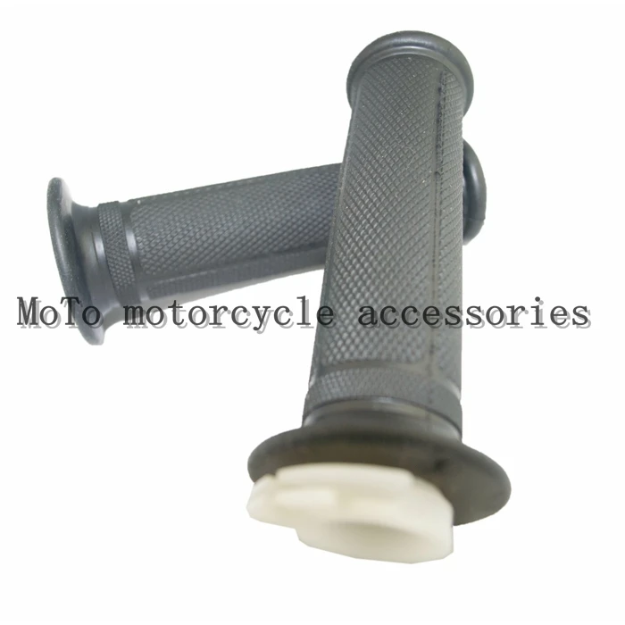 

Black Rubber Handlebar Throttle Handle Bar Hand Grip For CBR250 MC 17 19 22 CBR400 MC 23 29 Motorcycle Racing Street Bike