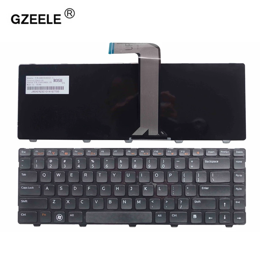 GZEELE Клавиатура для ноутбука DELL INSPIRON XPS X501L X502L 15 L502X L502 15(L502X) US версия