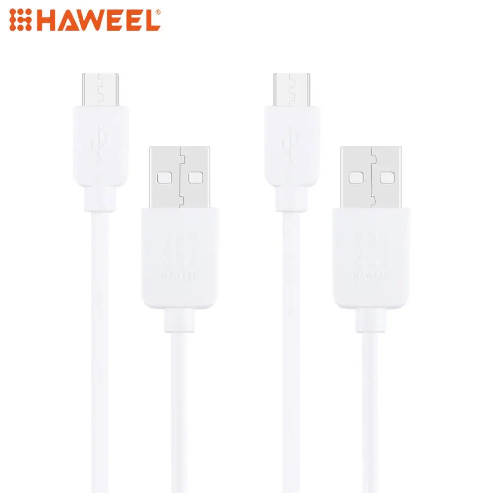 HAWEEL 1 м высокоскоростной Micro USB к кабель синхронизации данных и зарядки Наборы для