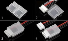 20PCs/lot AB Clip Buckle For 2S/3S/4S/6S Lipo Battery Balance Plug Balancing Charge Plug Protector RC Model Drone Spare Parts