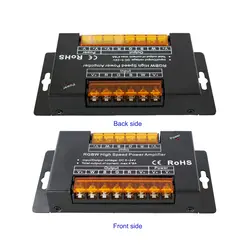 Светодиодный Усилитель RGBW DC5-24V 32A 4 канала светодиодный Усилитель входного сигнала PWM переключатель яркости Выход RGBW с входным напряжением