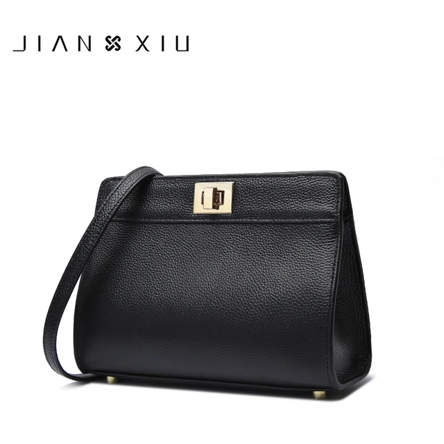 JIANXIU Brand Women Messenger Bags Genuine Leather Bag Female Shoulder Crossbody Bags For Women Purse 2018 New Removable Wallet 1