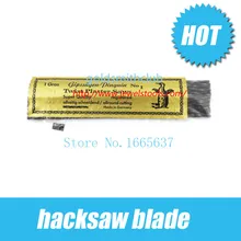 Ювелирные изделия меч пилы ювелирные инструменты, режущие лезвия для лучковой пилы, размер 1/0#, 144 шт./пакет