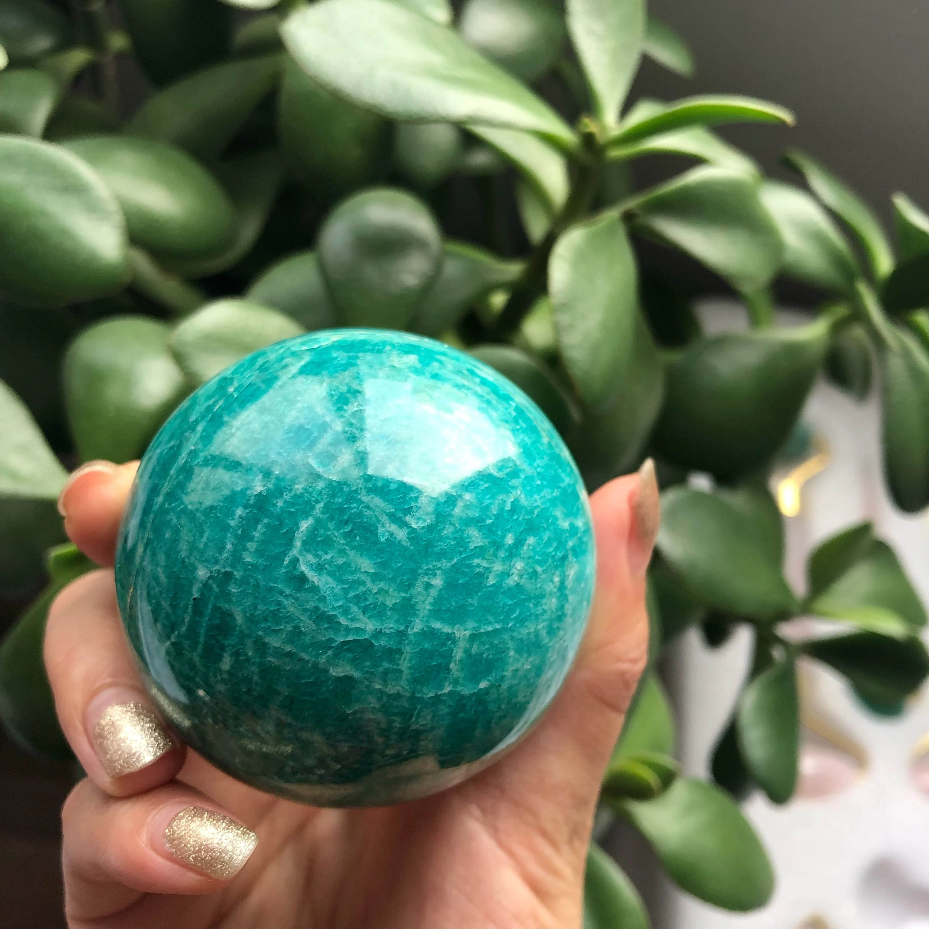 50 мм-60 мм идеальное сине-зеленое качество Амазонит хрустальные сферы для заживления