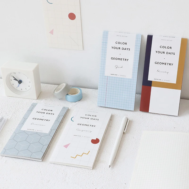 

New Retro Desk Weekly Daily Planner Cartoon Sticky Notes Stickers Paper Korean Stationery To Do List Office Supplies