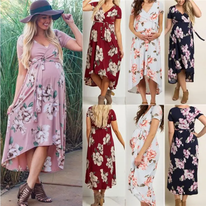 Buy 2019 Fashion Pregnant Women Long 