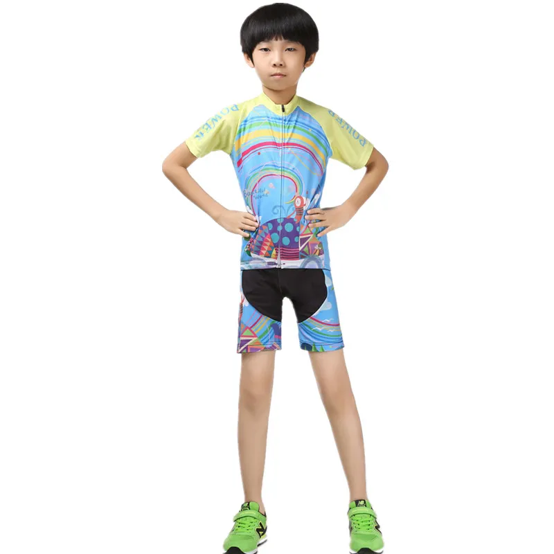 2017 cycling jersey Children Bike Cycling Jersey Set Outdoor Sportswear