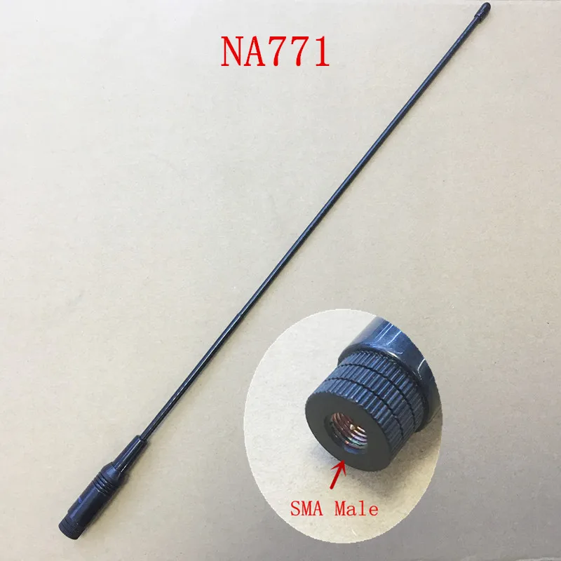 Honghuismart na771 UV 144/430 мГц SMA мужчина для Yaesu Vertex Стандартный, TONFA, Линтон, lisheng, Puxing px2r, pxa6 и т. д. Портативная рация