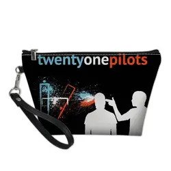 Noisydesigns косметичка Twenty One Pilots 3D печать многоцветный узор для Путешествий ДАМЫ МЕШОК Для женщин Макияж Сумки Чехол