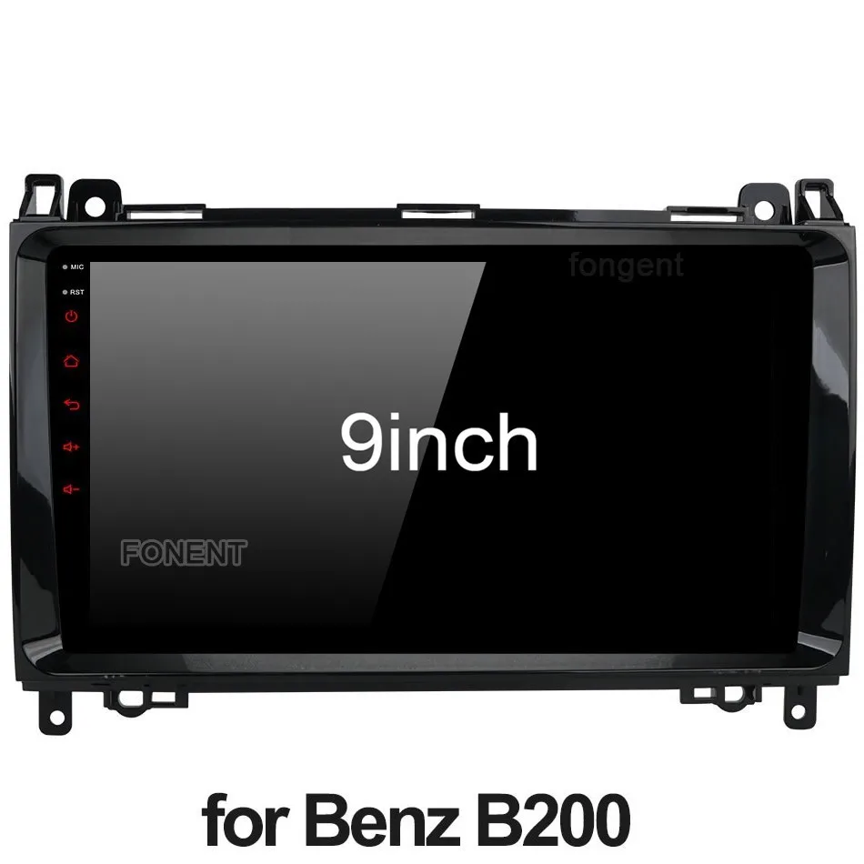 Excellent For Mercedes Benz Sprinter A B Class B200 Vito Viano W906 W469 W245 W169 GPS Radio Vehicle Android 9.0 Unit DVD Stereo Player 0