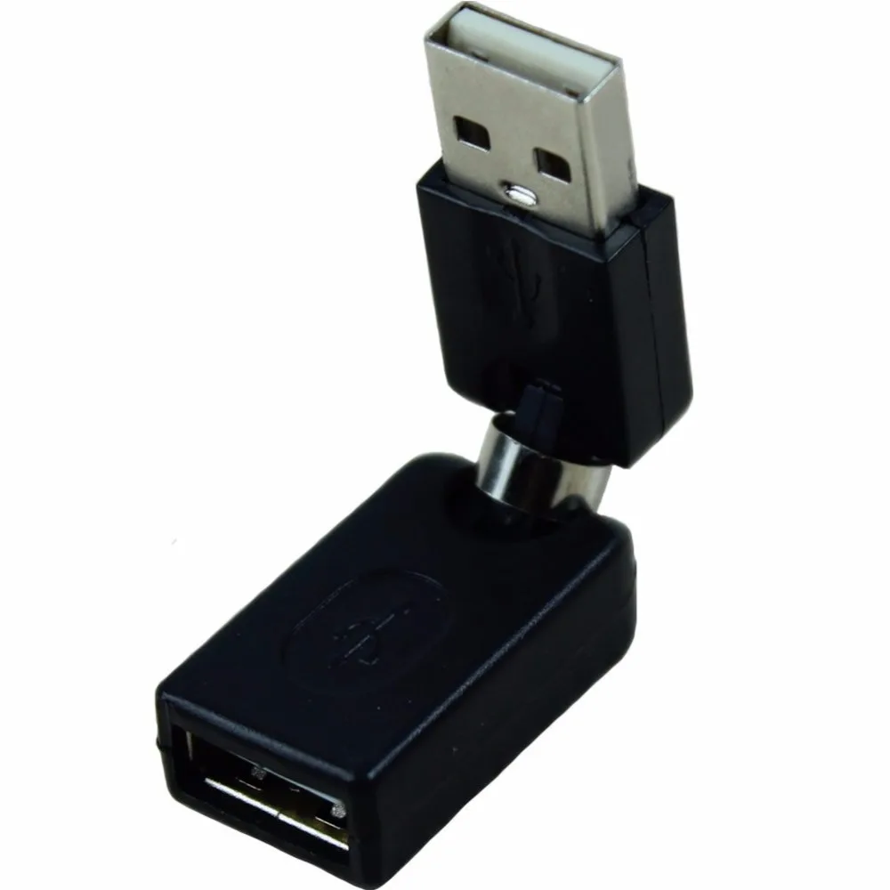 USB 2,0 мужчина к USB Женский 360 градусов угол поворота удлинитель адаптер