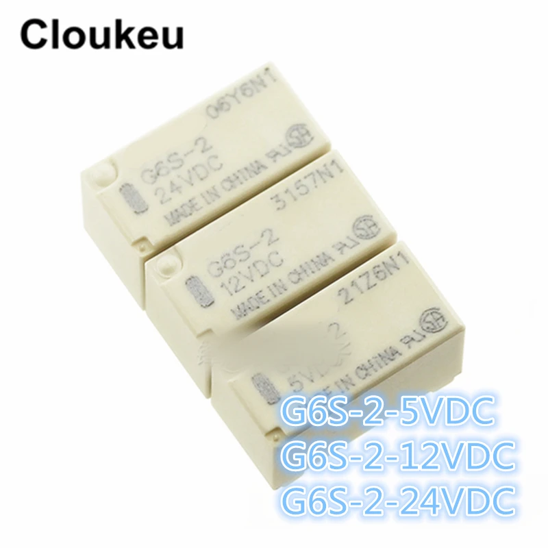 G6S-2-5VDC 5В 2А реле DIP8 | Обустройство дома