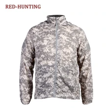 Тактические Военные ACU камуфляжные мужские уличные походные охотничьи рыболовные скалолазание быстросохнущие куртки с длинным рукавом