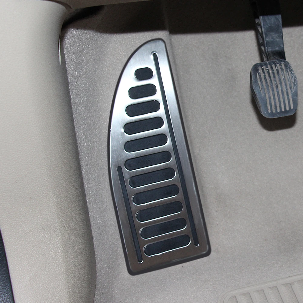 

Foot Rest Pedals Plate Cover Car Pedal Pads For Ford Focus Fiesta Mondeo Escape S-Max C-Max Footboard FootRest Pad Board