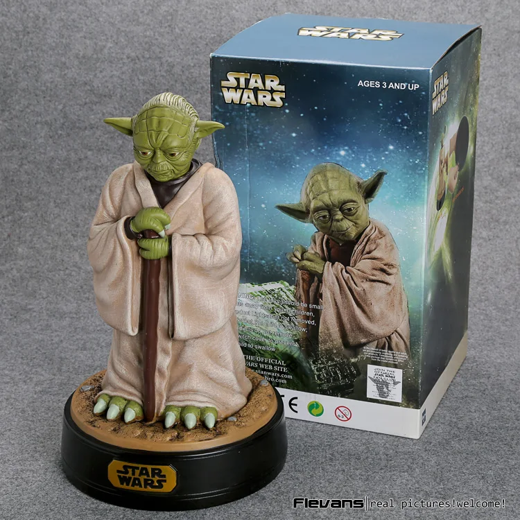 Звездные войны Йода Копилка ПВХ Фигурку Коллекционная Модель Игрушки 12 