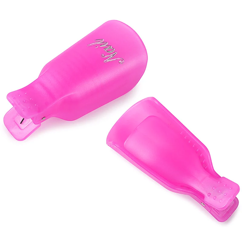 ROHWXY 10 шт Soaker Cap Гель лак для снятия макияжа ногтей УФ лака упаковка инструмент