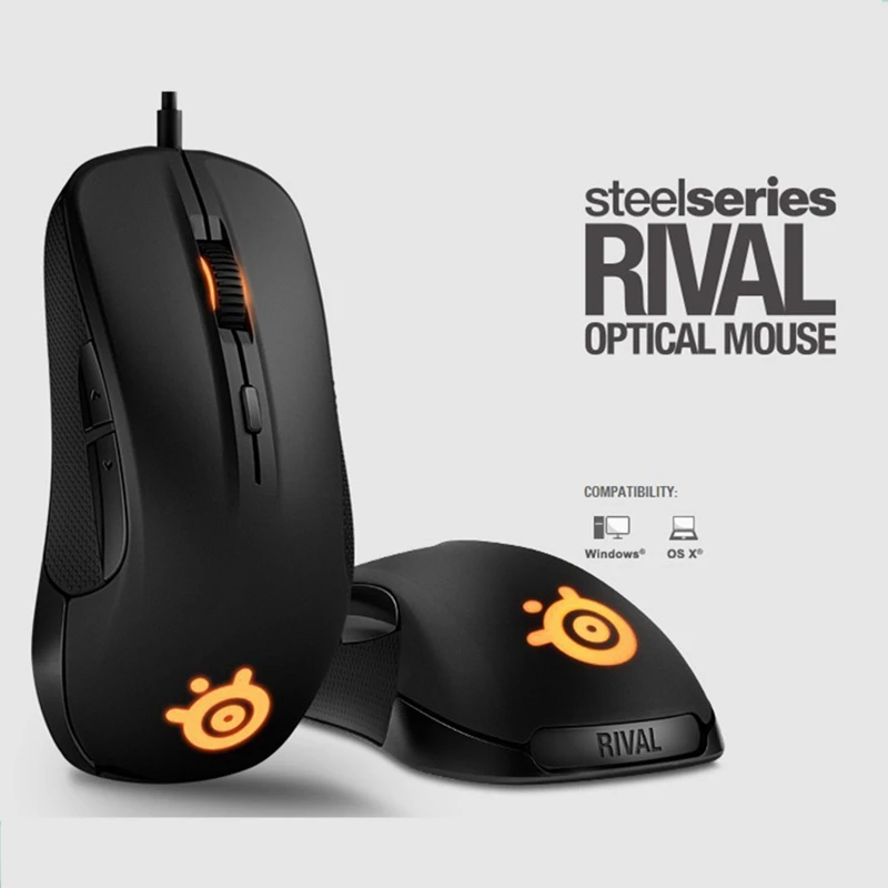 Игровая мышь Steelseries RIVAL 300S 7200 DPIOptical светодиодный эргономичный Dota 2 компьютерные