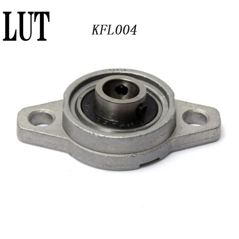 

High quality KFL004 Pillow Block Flange Ball Bearing 20mm Metal Miniature bearing Zinc Alloy Mechanical Industry