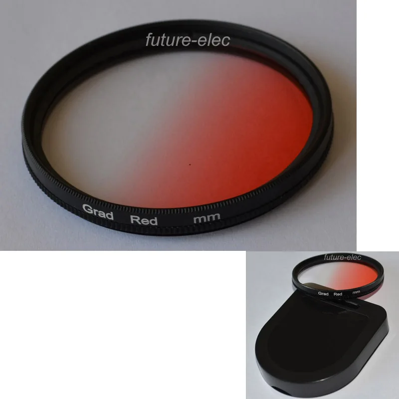 Red 30mm 37mm 40.5mm 43mm 46mm 49mm Color Colour Graduated Gradual
