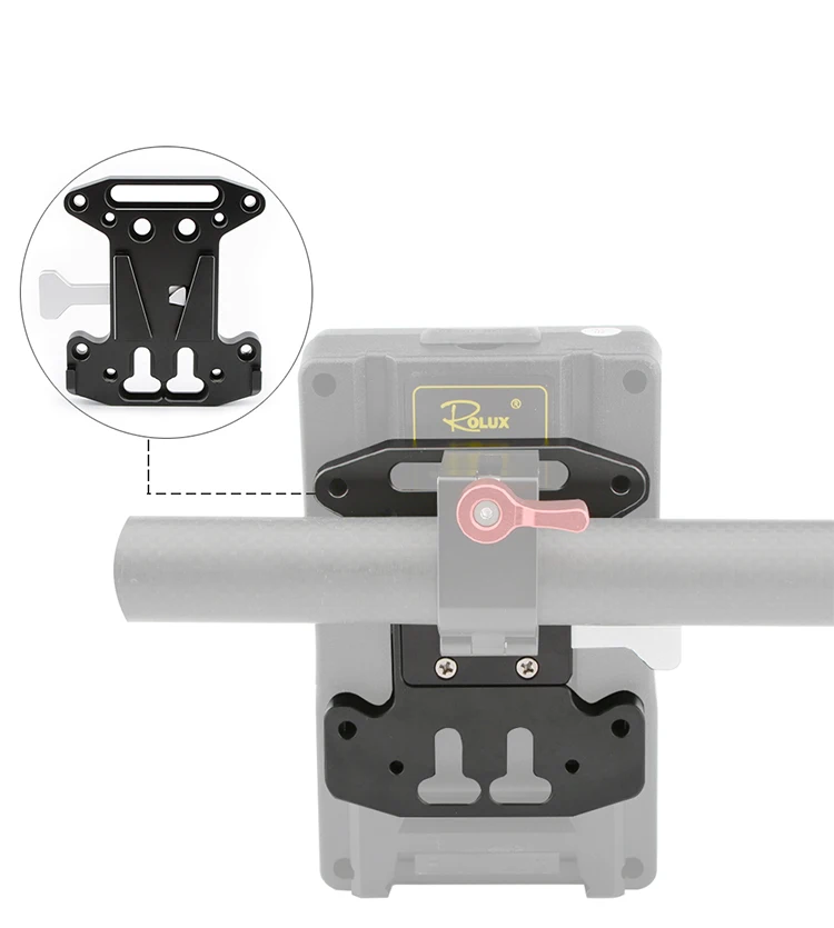 CAMVATE V-Lock Quick Release Plate C1735 аксессуары для камеры