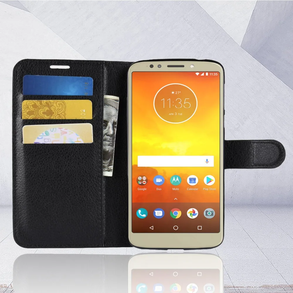 Чехол для Motorola Moto E6 E5 E4 C G8 G7 G6 G5 Plus Play Go из искусственной кожи чехол s для Moto P40 P30 Play One power Zoom Coque