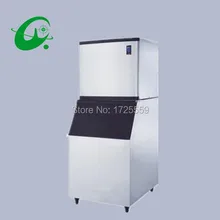 Stainless steel daily output 250kg vertical ice maker machine cube ice maker with 300kg storage