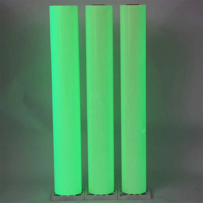 Green Glow in the Dark Car Wrap Vinyl Film - Luminescent Automotive Film for DIY Decor and Protection - Air Release Bubble Free - SUNICE image 5