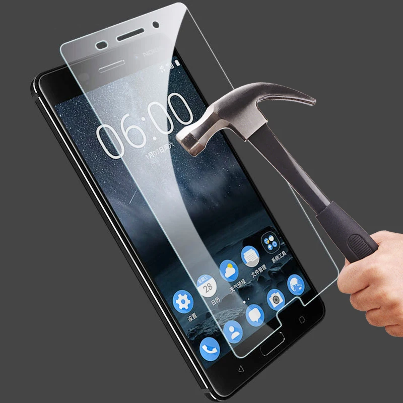 Стекло для Nokia 5 Защита экрана 7 Plus 8 2 3 6X6 закаленное стекло лист Tremp Защитная пленка