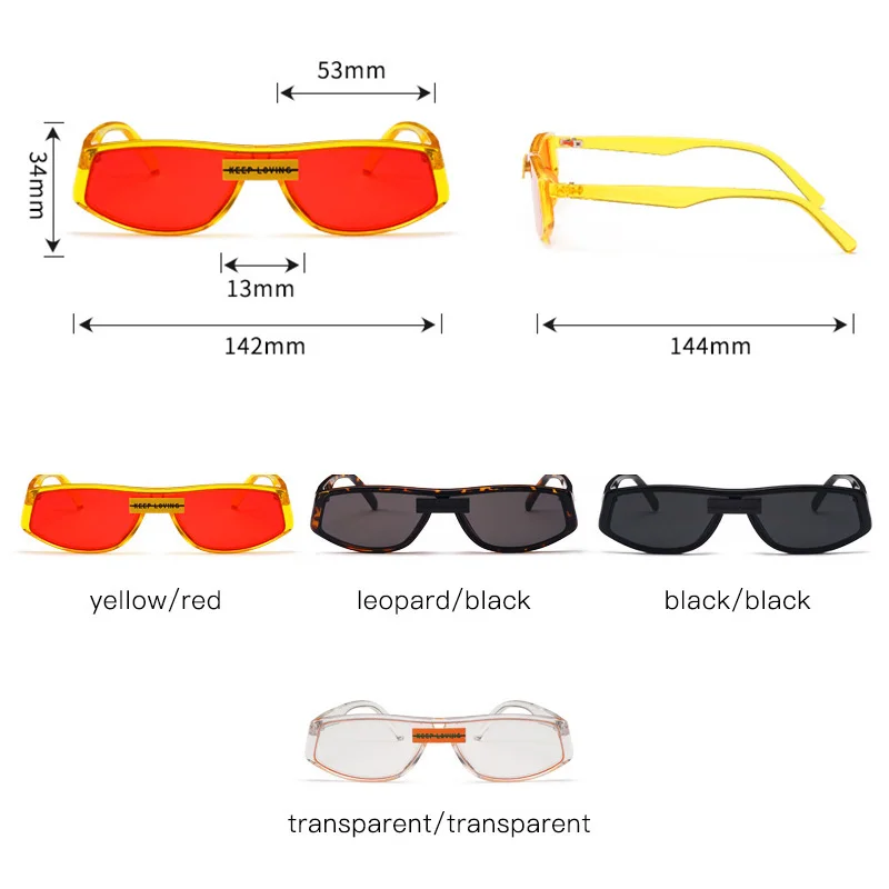 SHAUNA модные яркие цвета маленькие прямоугольные женские солнцезащитные очки Ins популярные мужские Оттенки UV400